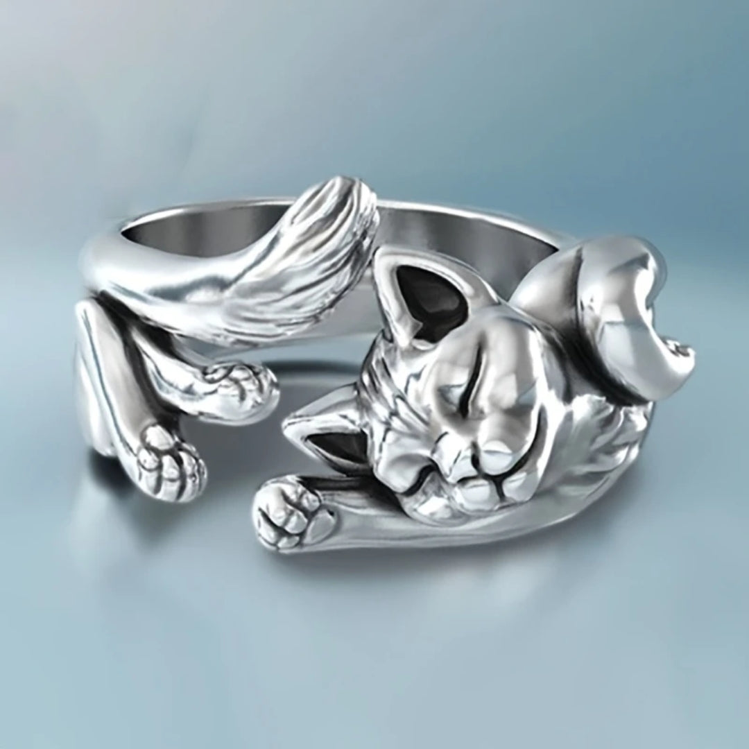 Adjustable Comfy Kitten Ring