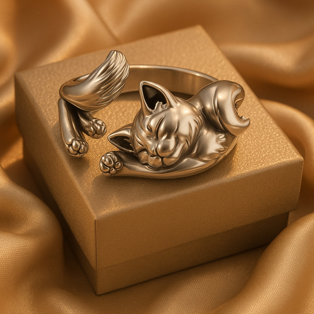 Adjustable Comfy Kitten Ring