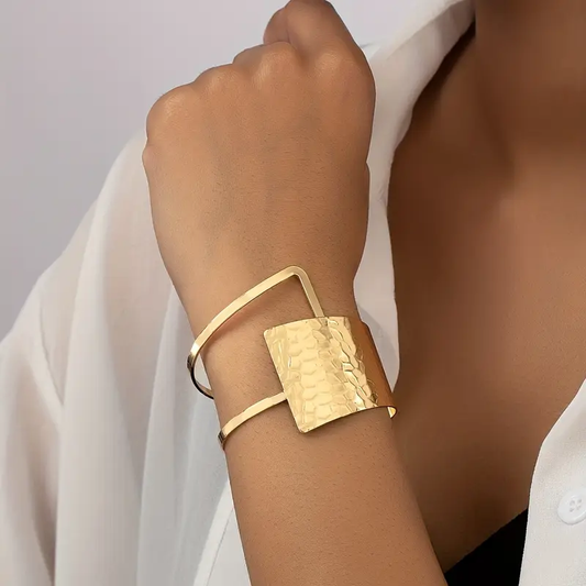 Irregular Golden Bracelet